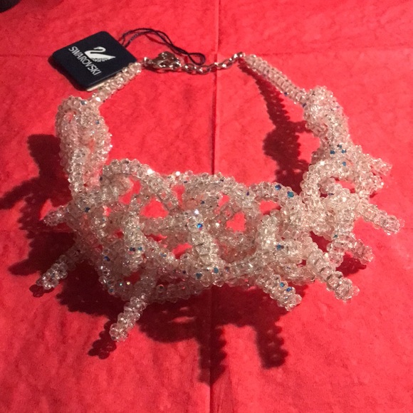 Rare Authentic Swarovski Aurora Champagne Collar Large. - Picture 14 of 15